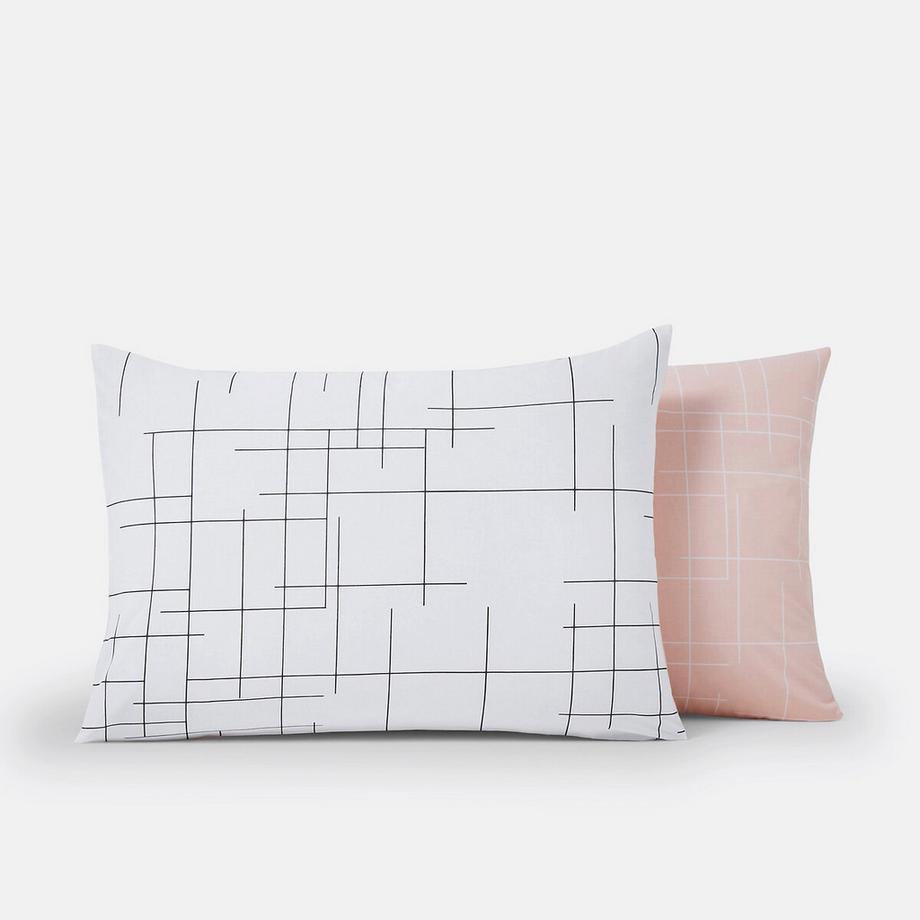 La Redoute Intérieurs Charline Fodera per cuscino reversibile  