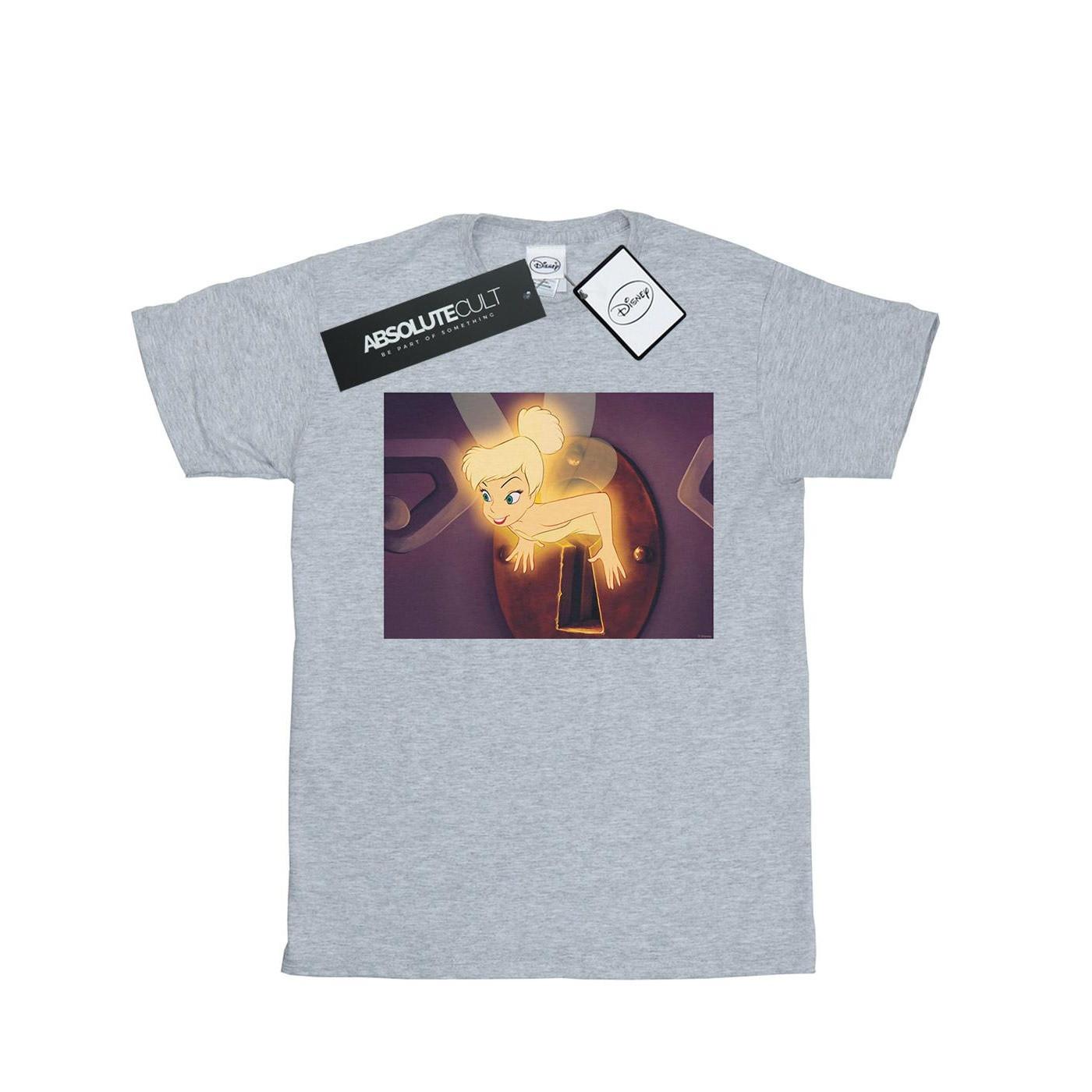 Image of Tinker Bell Lock Squeeze Tshirt Damen Grau XXL