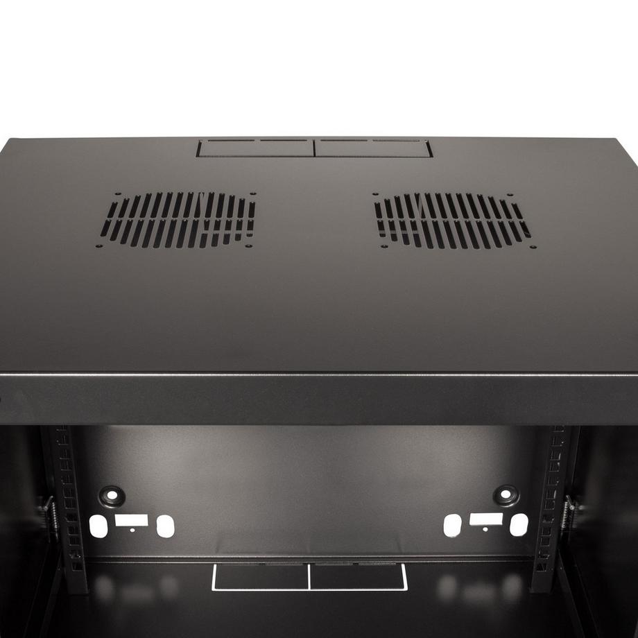 LogiLink  19" Wandschrank/Serverschrank U9 540 x 450 x 460 mm Unmontiert Schwarz 