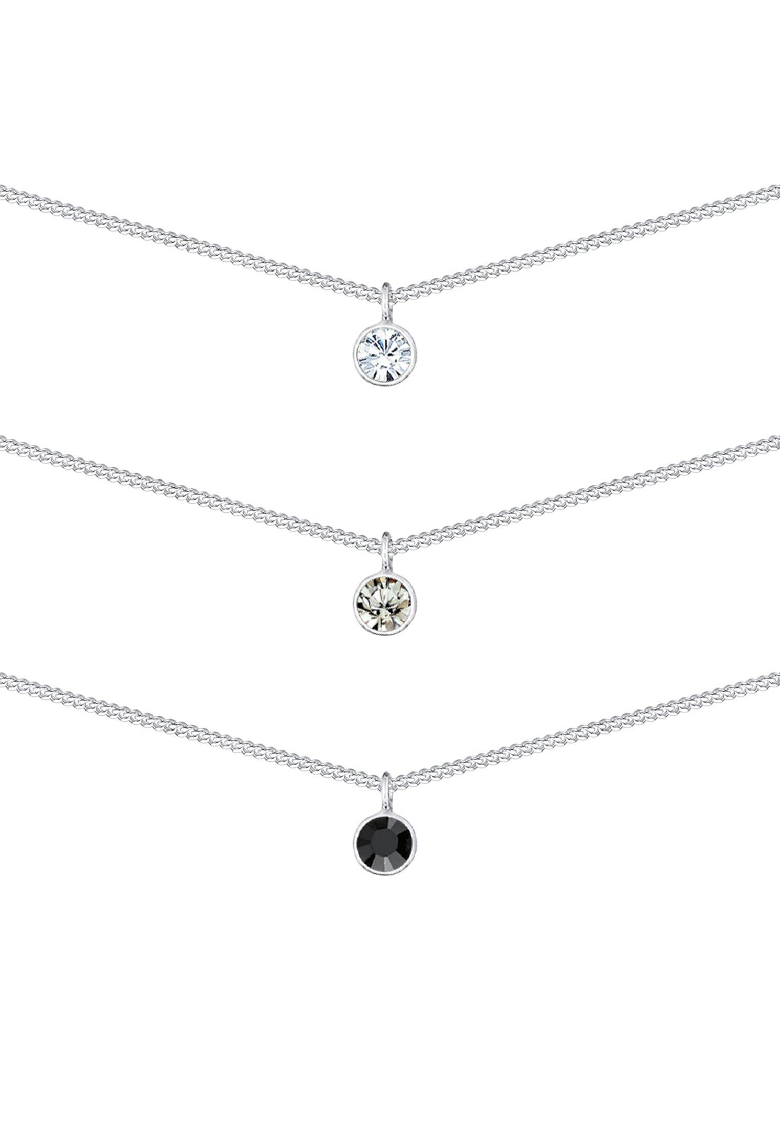 Elli  Collier Choker Couches Avec Cristaux 