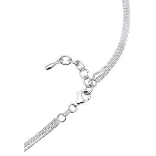 Elli  Halskette Choker Layer Mit Kristallen 