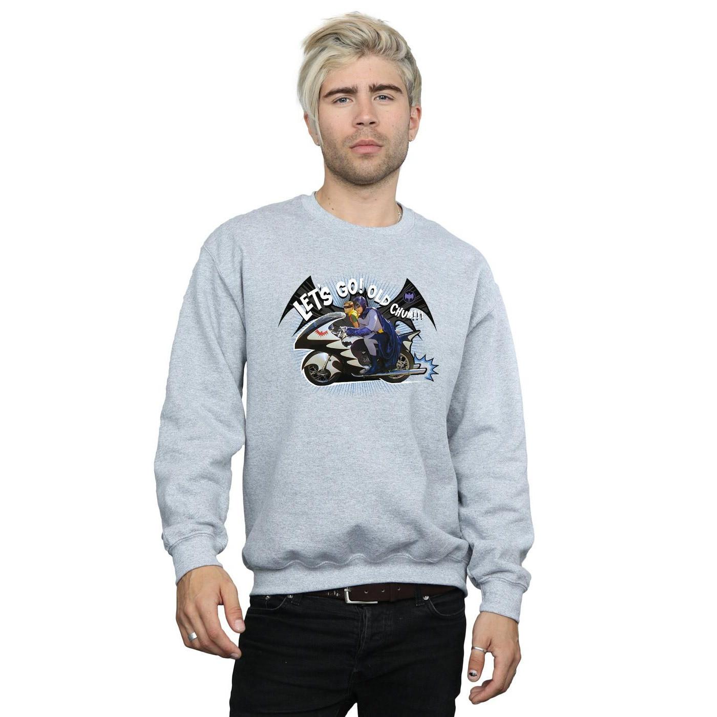 DC COMICS  Bat Bike Sweatshirt 