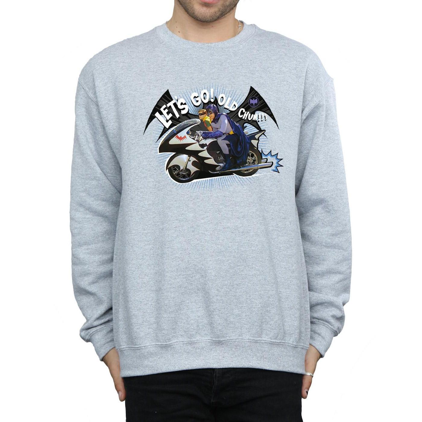 DC COMICS  Bat Bike Sweatshirt 