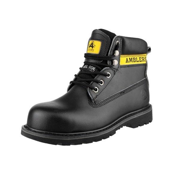 Image of Fs9 Stahlkappenschuhe Sicherheitsstiefel Unisex Schwarz 40