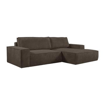 Ecksofa mit Schlaffunktion AMELIA von PASCAL MORABITO Kord Ecke rechts