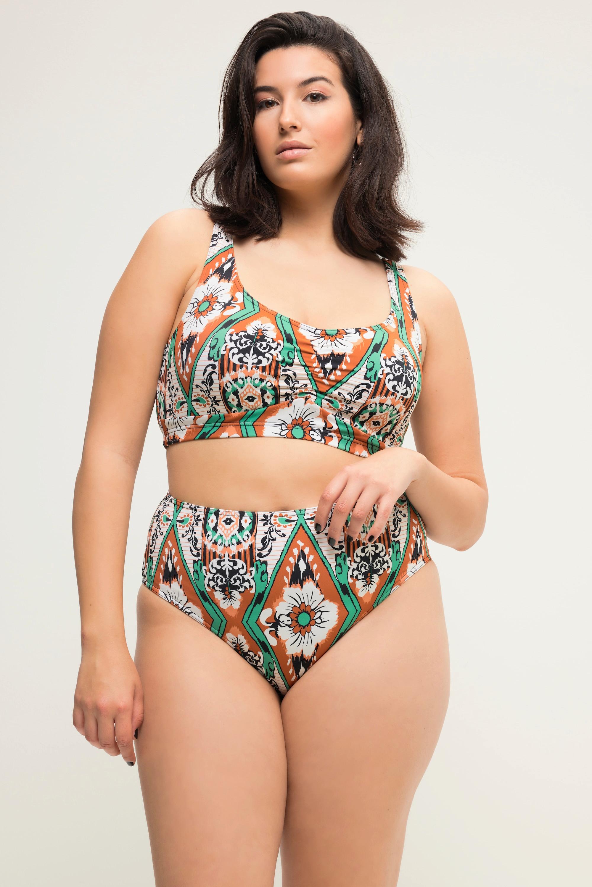 Studio Untold  Bas de bikini taille haute avec imprimé all-over 