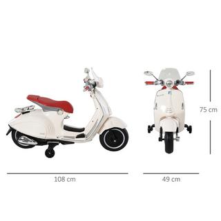 HOMCOM  Moto électrique pour enfants 