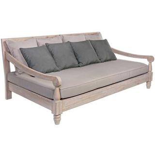 mutoni Canapé de jardin en bois avec coussin Bali (FSC)  