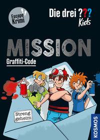 Die drei ??? Kids, Mission Graffiti-Code Schiefelbein, Nina; Schmidt, Kim (Illustrationen) Copertina rigida 