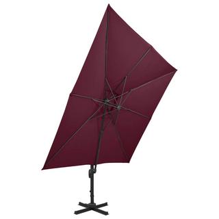 VidaXL Parasol de jardin en porte-à-faux  