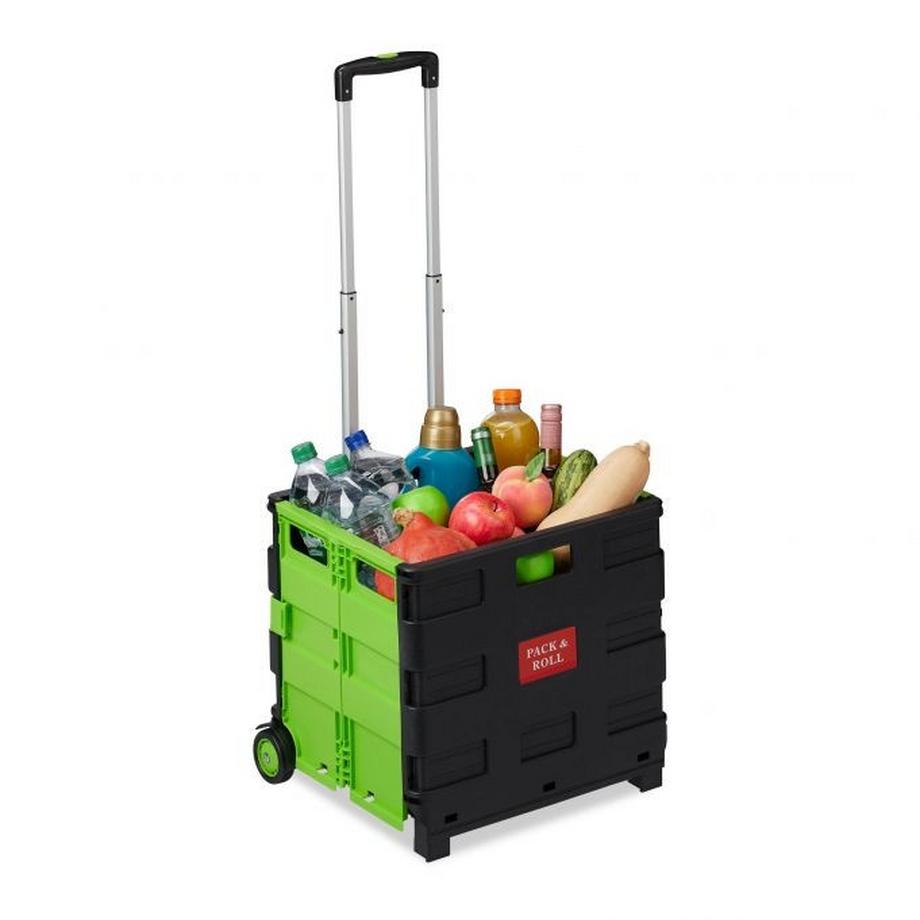 chariot de courses pliable