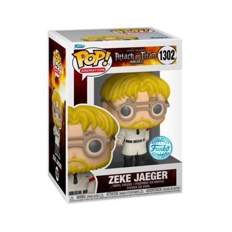 Funko  POP - Animation - Attack on Titan - 1302 - Special Edition - Zeke Jaeger 