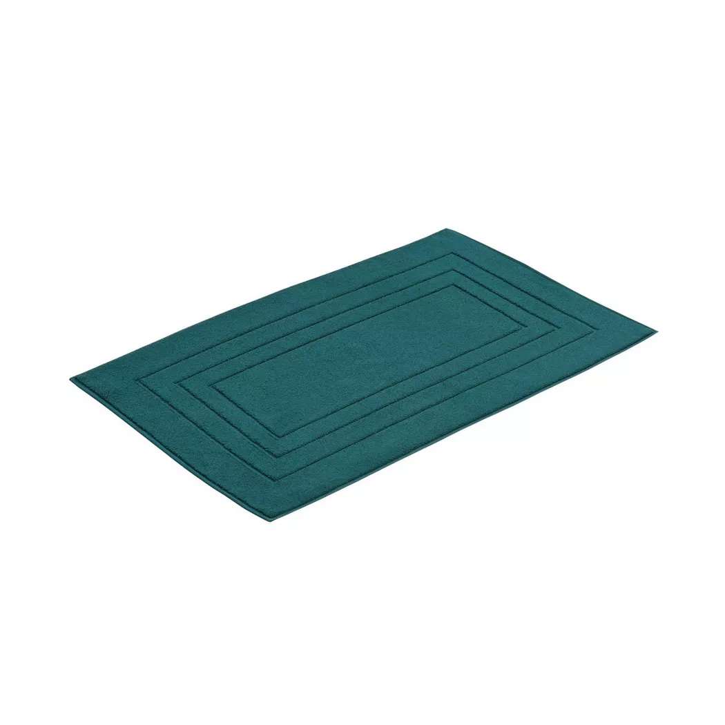 VOSSEN - Feeling Badematte, 67X120CM, Petroleumblau