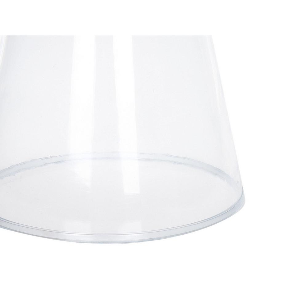 Beliani Beistelltisch aus Glas  LAGUNA  