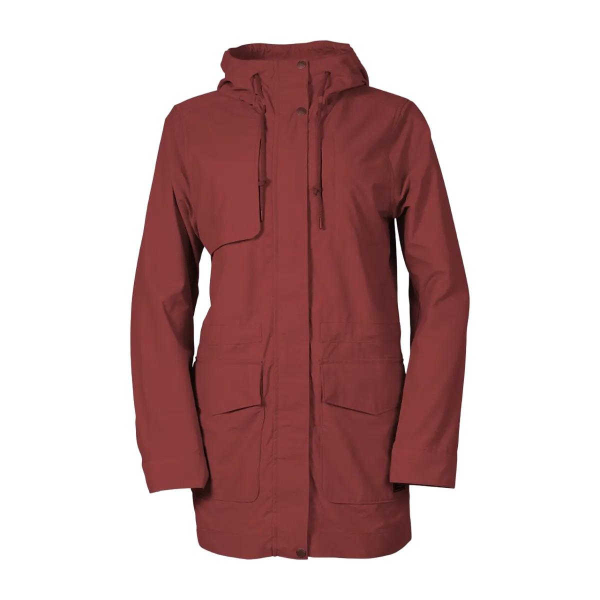 Image of Trekker Trenchcoat Unisex Dunkelrot M