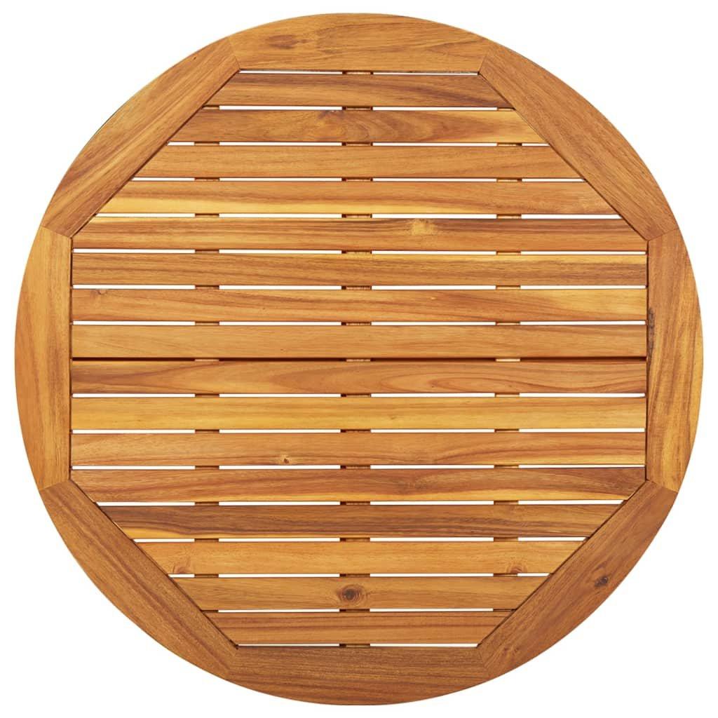 VidaXL Table de jardin bois d'acacia  