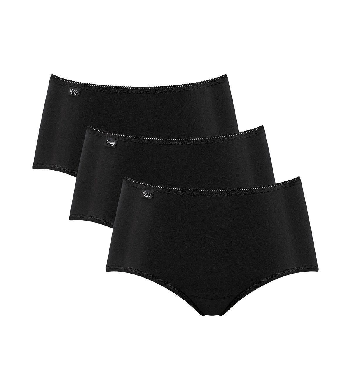 Image of Slip 3er Pack Unisex Schwarz 46