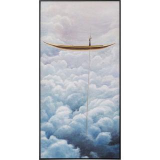 KARE Design Tableau encadré Cloud Boat 60x120  