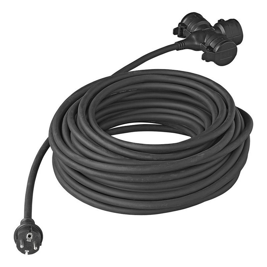 Pricenet  Prise Schuko 3 voies 20M 3x2,5mm² 