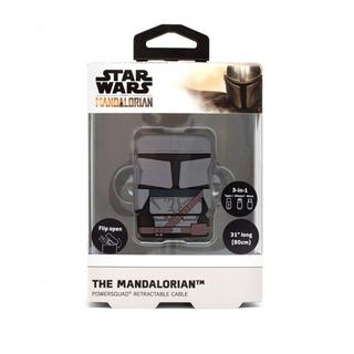 PowerSquad  The Mandolorian Flip Retractable Cable 