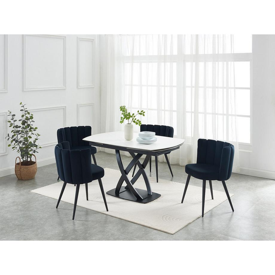 Vente-unique Ausziehbarer Tisch LIOMELI  
