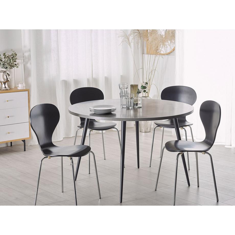 Beliani Table de repas en MDF Moderne ODEON  
