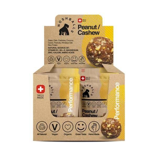 Image of Vegane Bio Protein Rawballs Box Performance À 20 Packs (inhalt 2x20gramm) Unisex Multicolor 20Stück