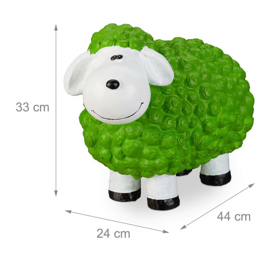 B2X  Gartenfigur Schaf 