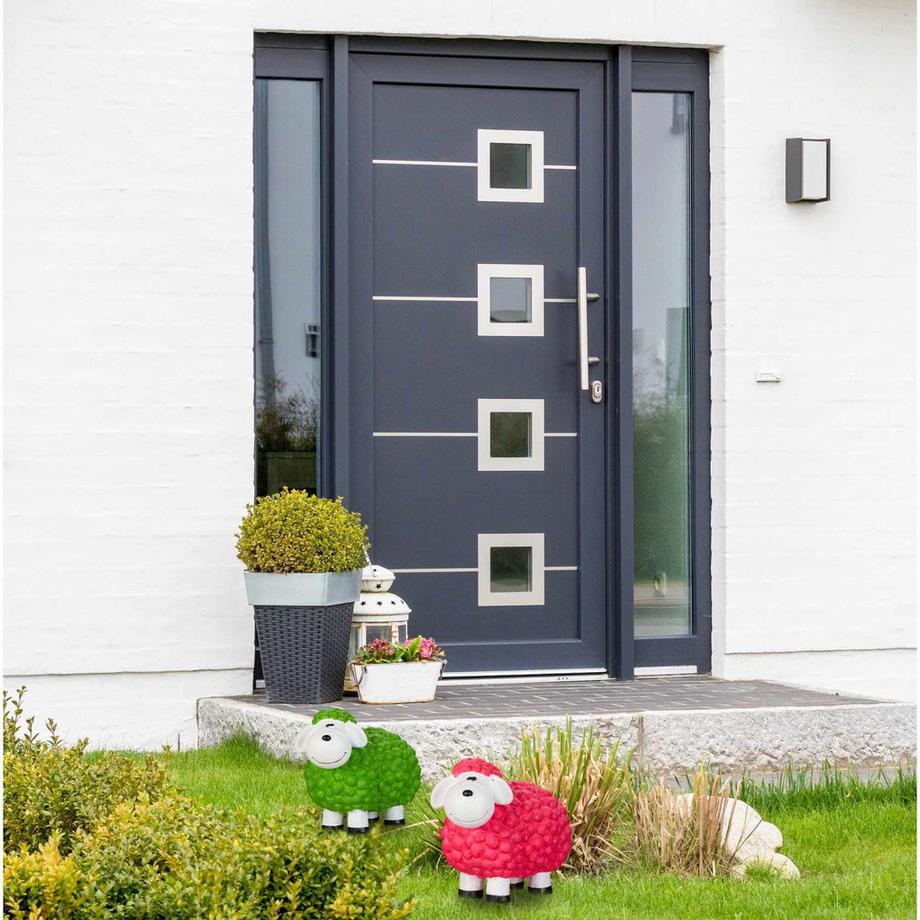 B2X  Gartenfigur Schaf 