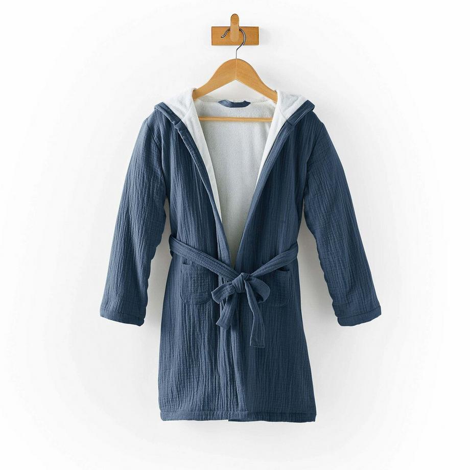 La Redoute Intérieurs  Baby-Bademantel Kumla mit Kapuze 