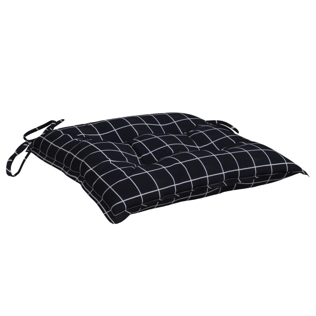 VidaXL Coussin de chaise tissu  