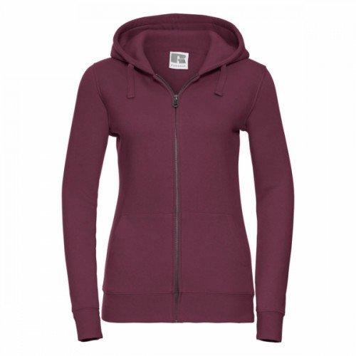 Image of Premium Authentisches Kapuzenjacken Damen Pflaume XL