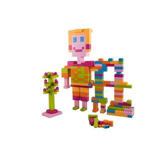 Q-BRICKS  Bausteine KINDERGARTEN Floral Mischfarben 