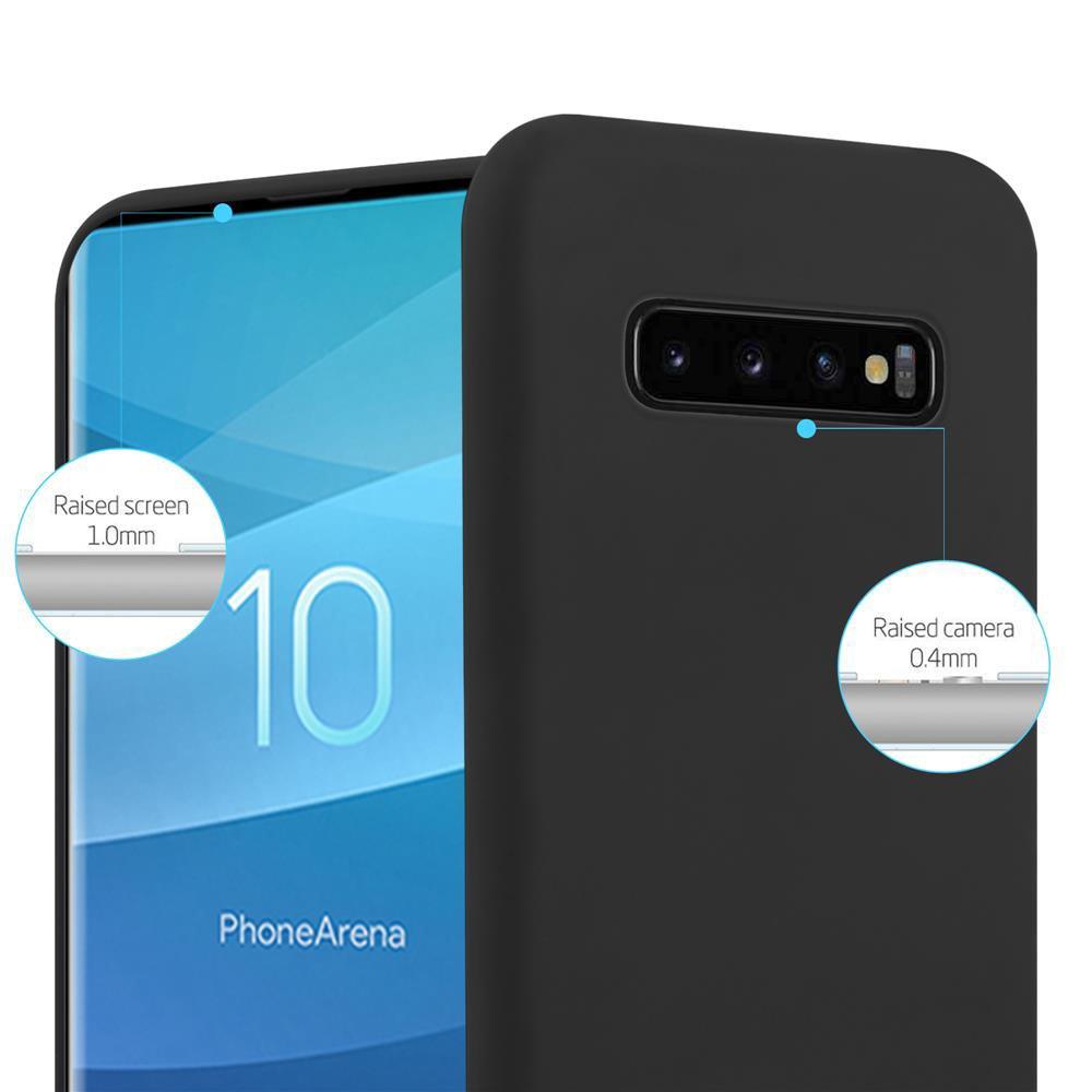 Cadorabo  Housse compatible avec Samsung Galaxy S10 PLUS - Coque de protection en silicone TPU flexible 