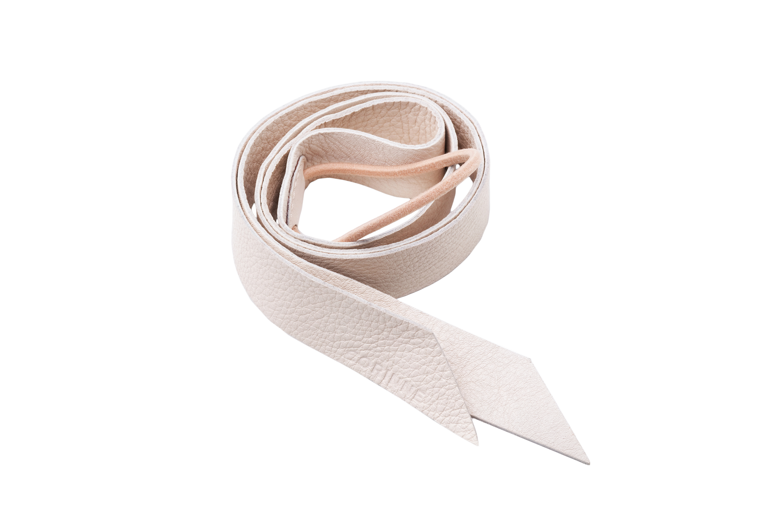 Image of Leather Band Long Damen Cream 1 pezzo