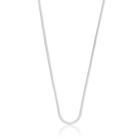 MUAU Schmuck  Collier Schlange Weissgold 750, 1.6mm, 45cm 