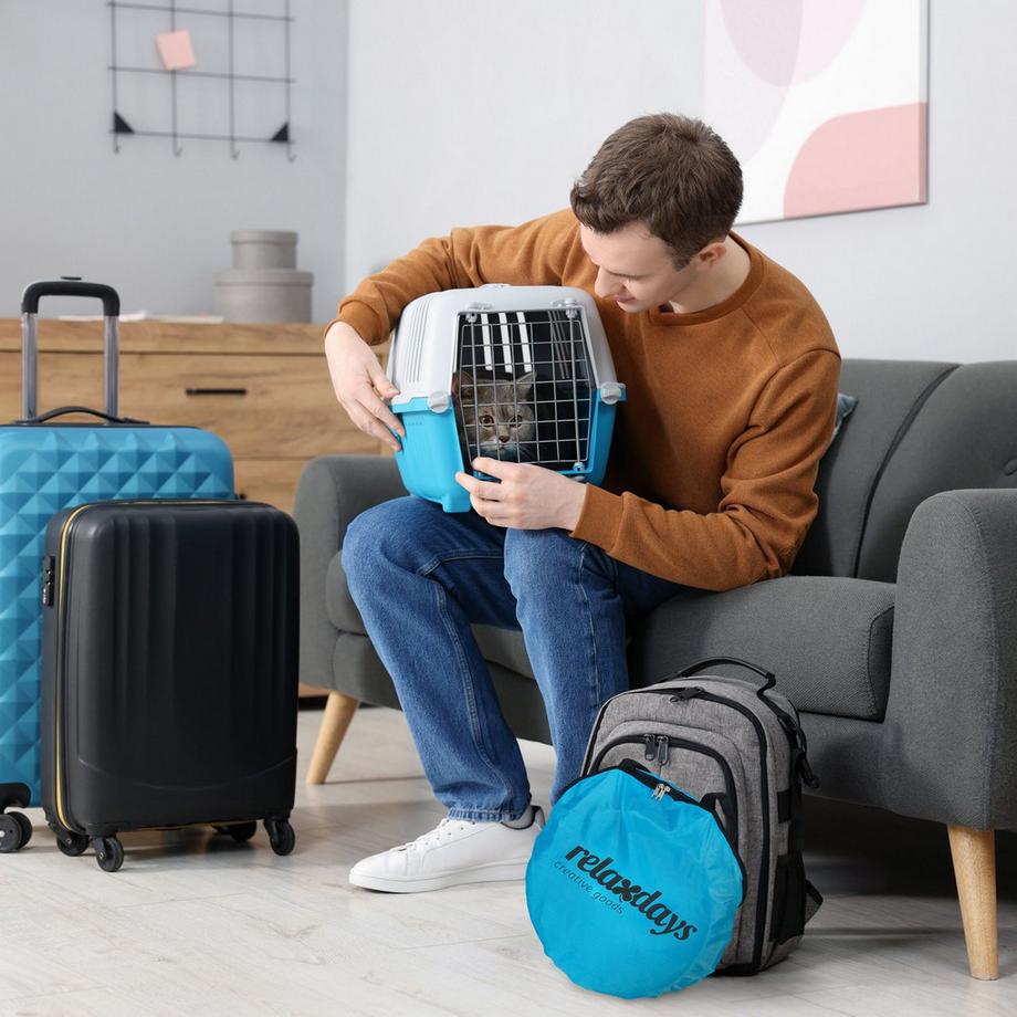 B2X  Tunnel pieghevole per gatti con giocattoli 