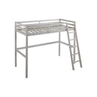 Vente-unique Lit mezzanine GEDEON II Pin massif hi  