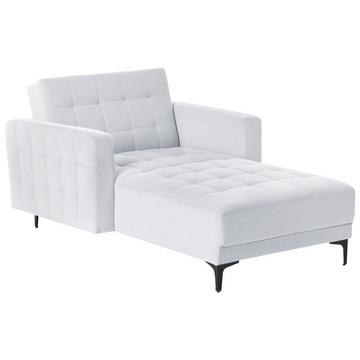 Chaise longue en Velours Glamour ABERDEEN