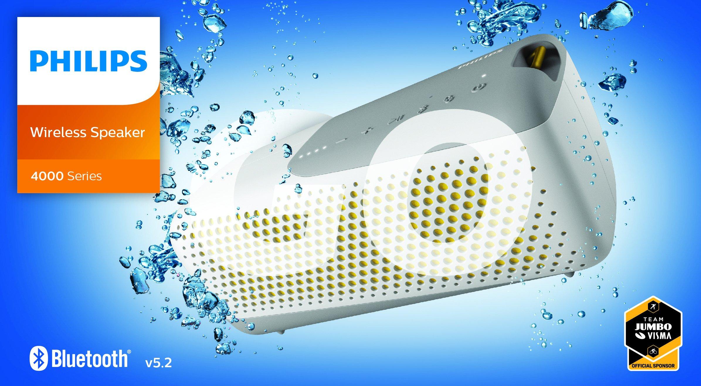 PHILIPS  Bluetooth Speaker TAS4807 Weiss 