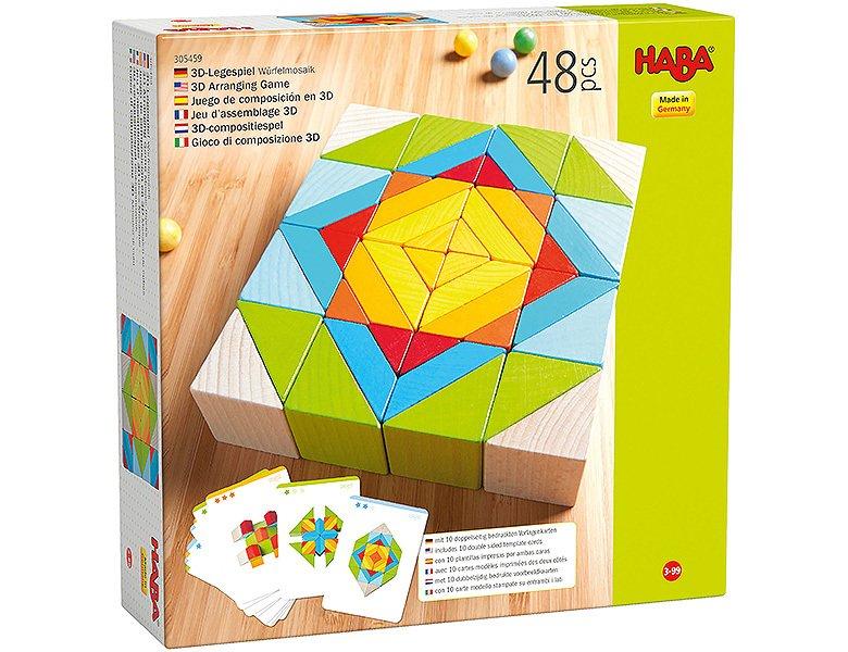 HABA  3D-Bauspiel Blöcke Mosaik 