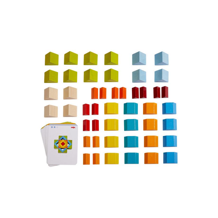 HABA  Spiele 3D-Legespiel Würfelmosaik 