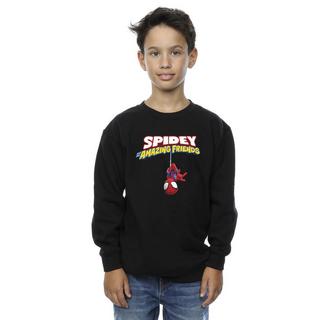 MARVEL  Hanging Upside Down Sweatshirt 