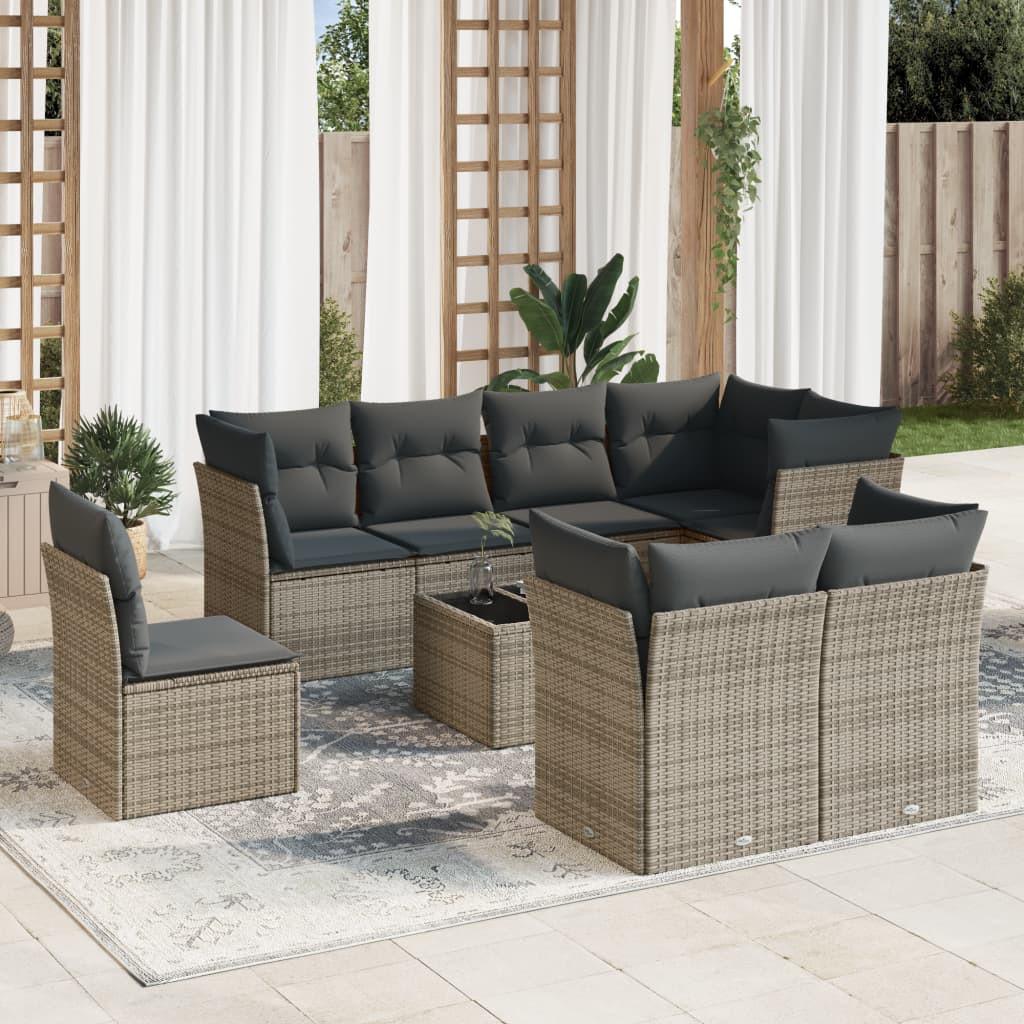 VidaXL Garten sofagarnitur poly-rattan  