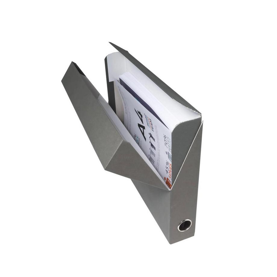 Exacompta Scatola per progetti economica dorso 50mm cartoncino rivestito - 25 ,5x34cm - x 5  