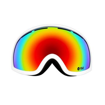PEAK Occhiali da sci e snowboard rosso/bianco