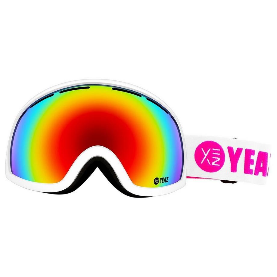 YEAZ  PEAK Occhiali da sci e snowboard rosso/bianco 