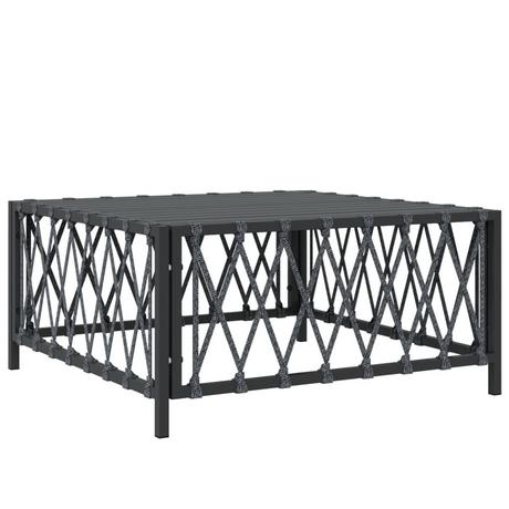 VidaXL Table de jardin tissu  