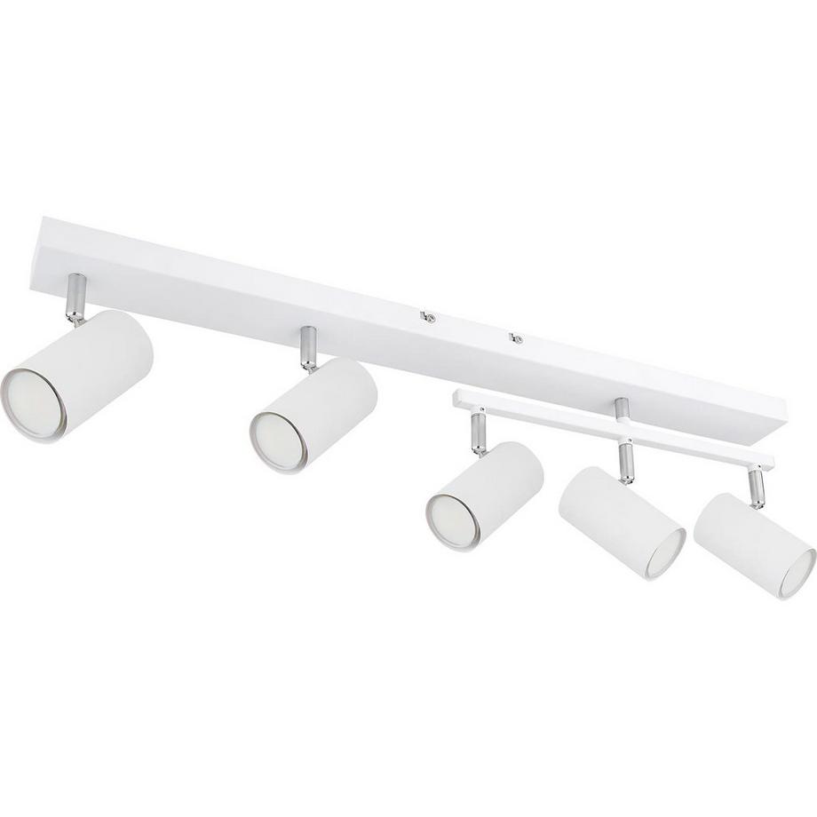 mutoni Strahler Robby Metall weiss 5xGU10  