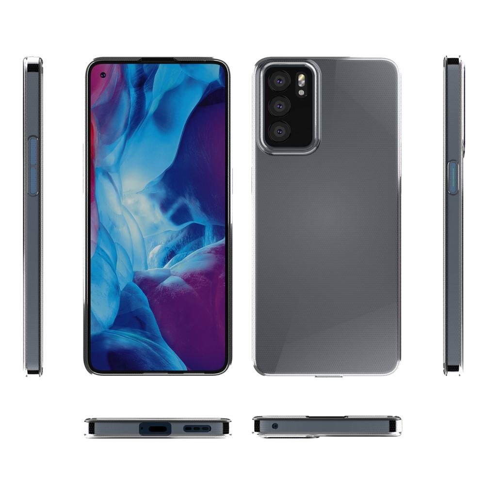 Cover-Discount  OPPO Reno6 Pro - étui en silicone coque transparent 